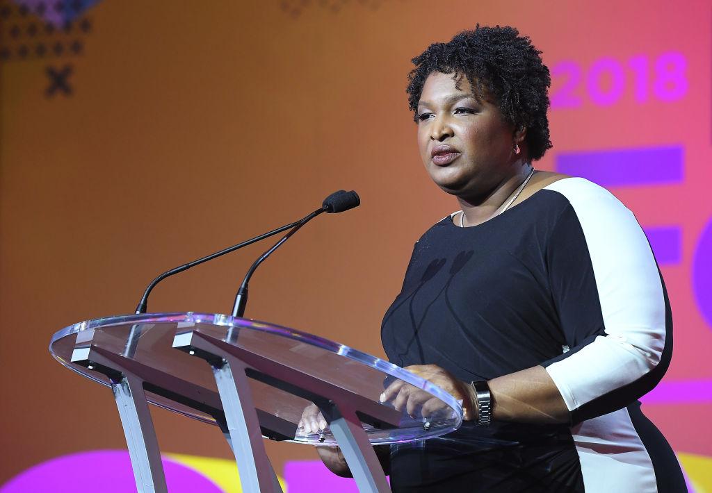 Stacey Abrams speaks onstage during the 2018 Essence Festival presented by Coca-Cola at Ernest N. Morial Convention Center in New Orleans, Louisiana on July 7, 2018. She has been floated as a possible vice president. (Paras Griffin/Getty Images for Essence)