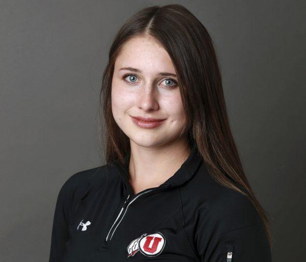 This Aug. 21, 2018, photo provided by the University of Utah shows Lauren McCluskey, a member of the University of Utah cross country and track and field team. McCluskey was shot and killed by a former boyfriend in Salt Lake City, Utah, Oct. 23, 2018. (Steve C. Wilson/University of Utah via AP)