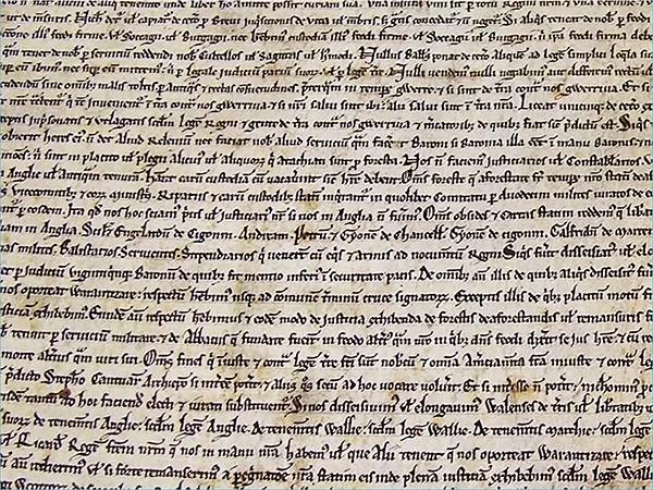 The Magna Carta was written in Medieval Latin, and as such, was not legible to the people who signed it, who all spoke medieval French. (Screenshot/CNN)
