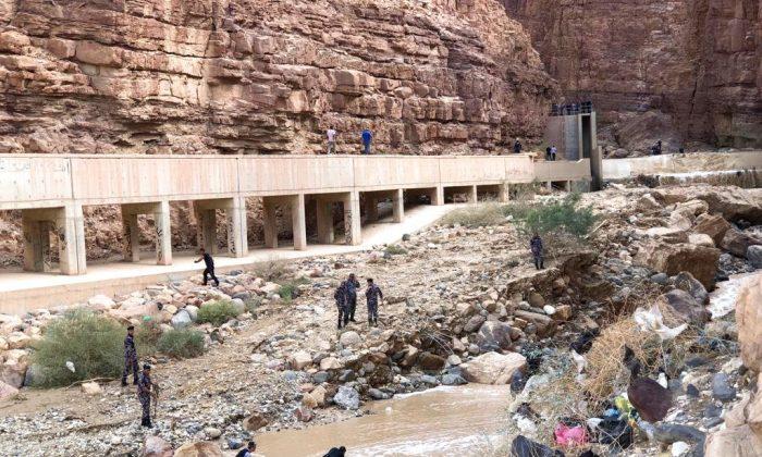 Death Toll in Jordan Flood Rises to 21, Mostly Children