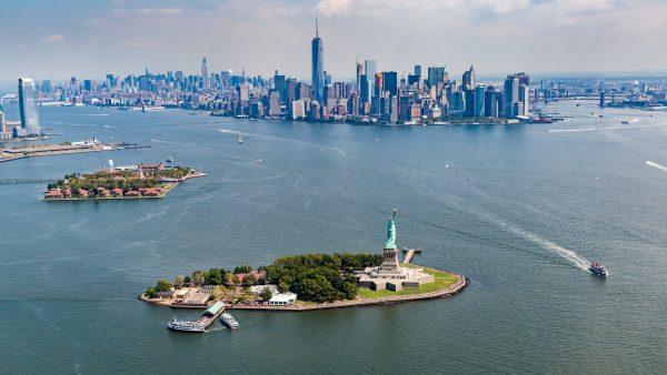 Ellis Island and Liberty Island. (Shutterstock)