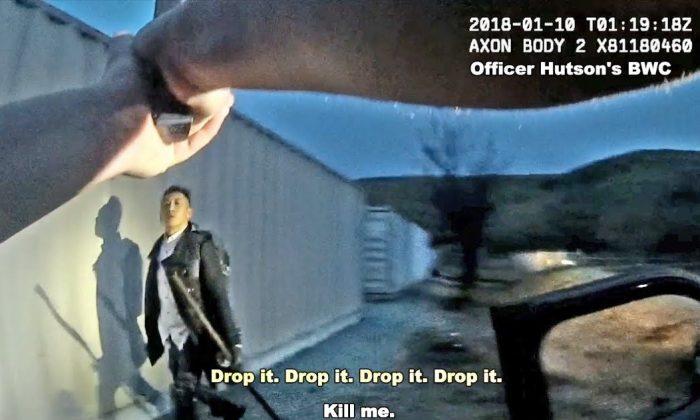 Bodycam Video: Officers Fire at Man Carrying Hatchet, Metal Pipe