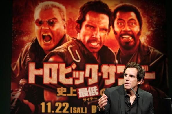 Actor Ben Stiller attends the 'Tropic Thunder' press conference at Peninsula Tokyo in Tokyo, Japan on Nov. 20, 2008. (Photo by Junko Kimura/Getty Images)