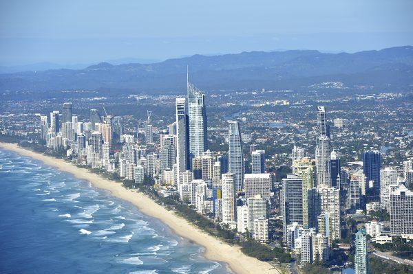 An aerial view of Gold Coast, Australia, on May 17, 2017. (Bradley Kanaris/Getty Images)