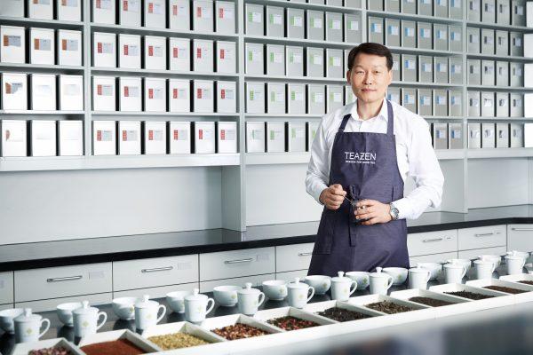 TEAZEN is helmed by tea master Anthony Kim, who has 36 years of experience in the tea industry. (Courtesy of TEAZEN)