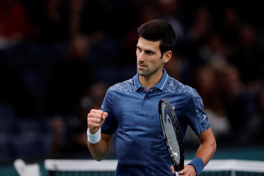 Djokovic Marks Return to World Number One With Paris Win