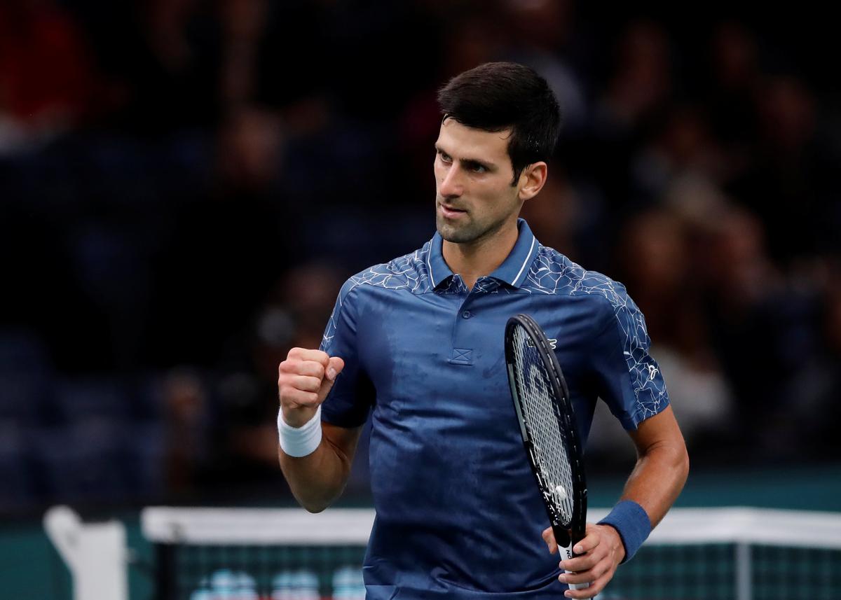Djokovic Marks Return to World Number One With Paris Win