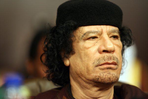 Libyan dictator Muammar Gadhafi attends the opening of the Arab Summit on March 29, 2008. (Sarah Malkawi/Getty Images)