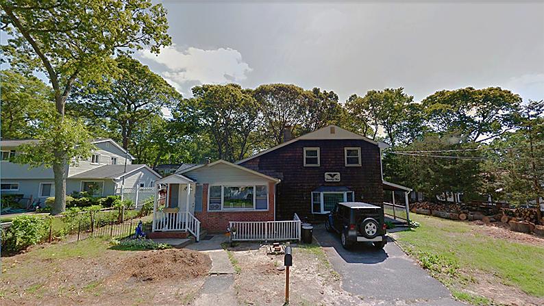 The house on Olive Street where the remains were found has been in the Carroll family since 1955. (Google Maps screenshot)
