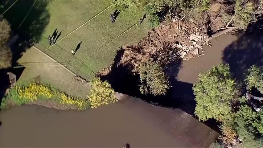 The city of Arlington, Texas, said a dam collapse at a private lake is “imminent” and appears close to failing. (Fox)