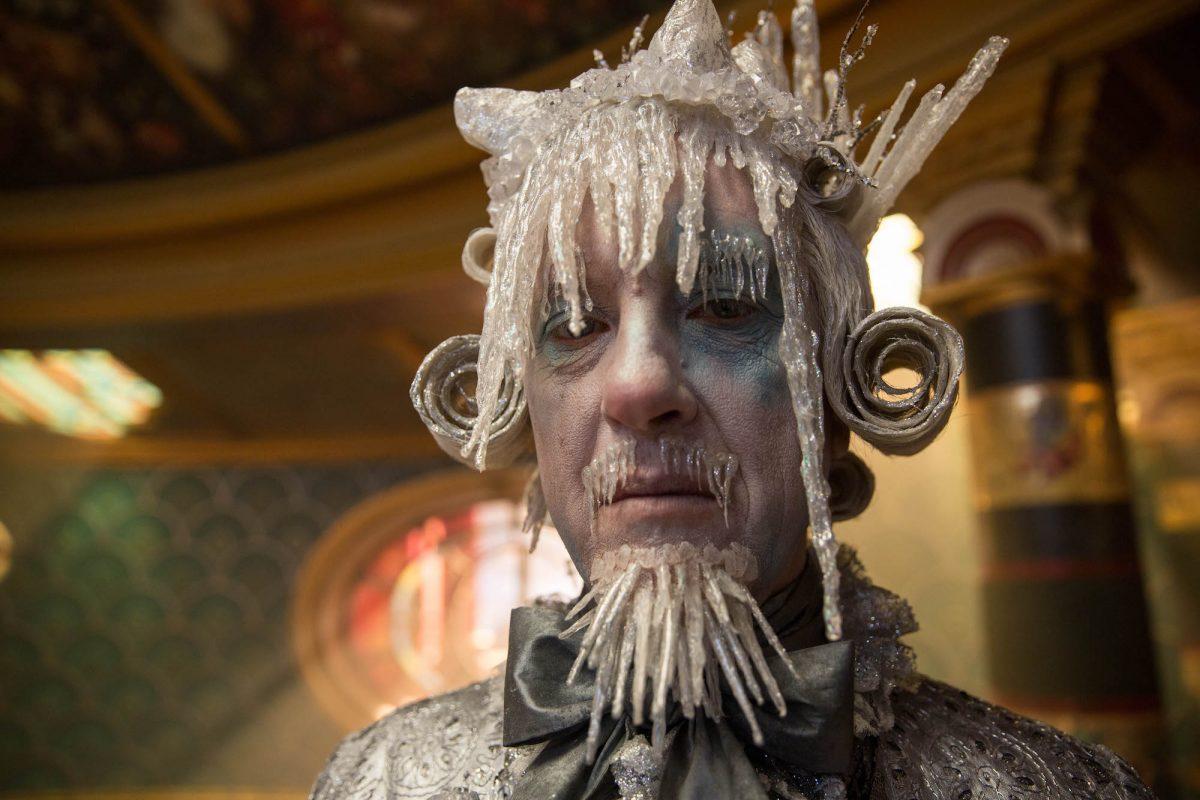 Shiver (Richard E. Grant) in “The Nutcracker and the Four Realms.” (Walt Disney Studio Motion Pictures)
