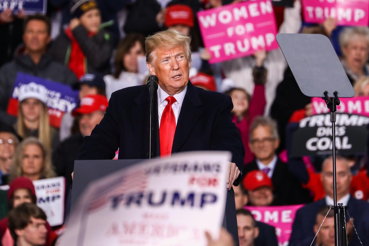 In Photos: Trump Rally in Huntington, West Virginia