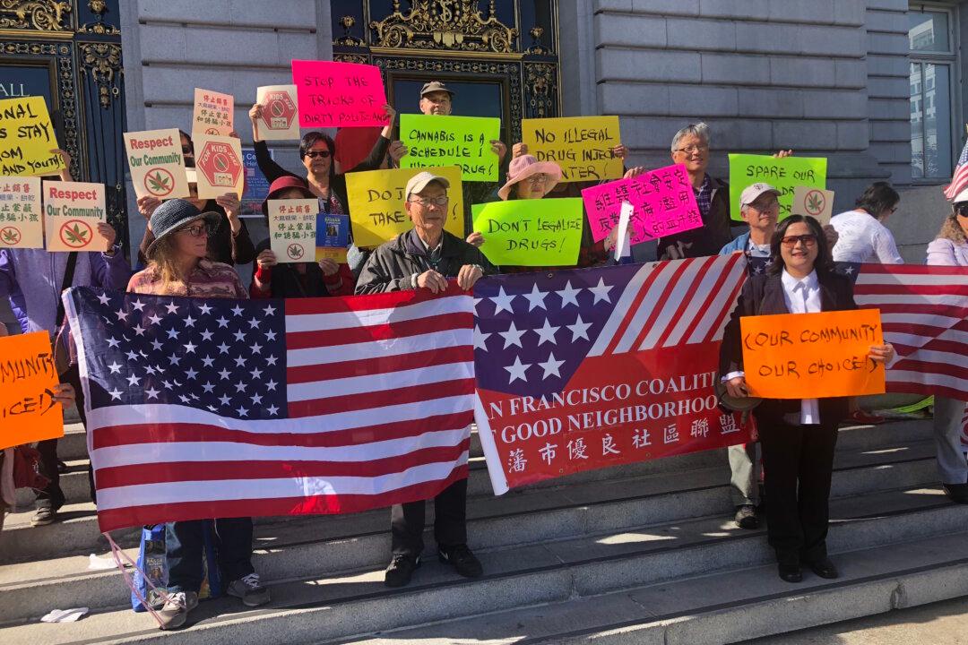 San Francisco Residents Rally for a ‘Drug-Free America’