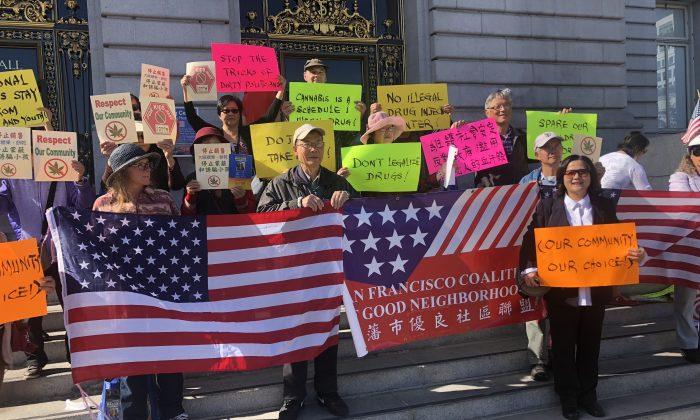San Francisco Residents Rally for a ‘Drug-Free America’