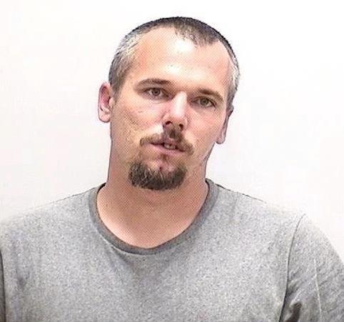 Booking photo showing Michael Sean Wills, 34, of Cartersville; tree service employee; charged with Computer or Electronic Pornography and Child Exploitation Prevention. (Bartow County Sheriff's Office)