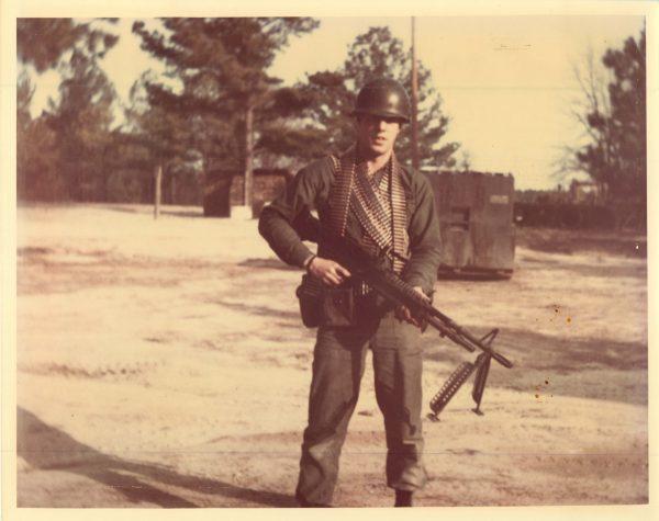 Randy Clifford at a U.S. Army training facility in Georgia in the spring of 1968, shortly before he was deployed to Vietnam. (Photo Courtesy of Randy Clifford)