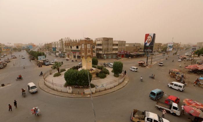 View of the Red Sea port city of Hodeidah, Yemen, on June 14, 2018. (Reuters/Abduljabbar Zeyad)