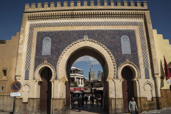 One of several entrances to the medina. (Mohammad Reza Amirinia)