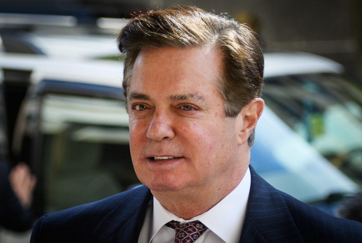 Paul Manafort arrives for a hearing at US District Court in Washington on June 15, 2018. (MANDEL NGAN/AFP/Getty Images)
