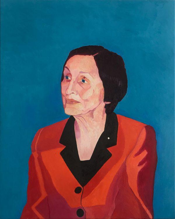 Portrait of Françoise Gilot by Tyler Loftis. (Courtesy of Tyler Loftis)