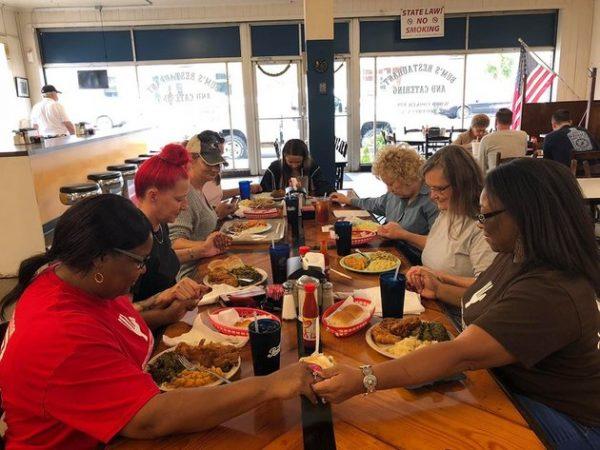 Organizers of Operation Turkey Fayetteville convene to plan for Thanksgiving 2018. (Courtesy of Operation Turkey)