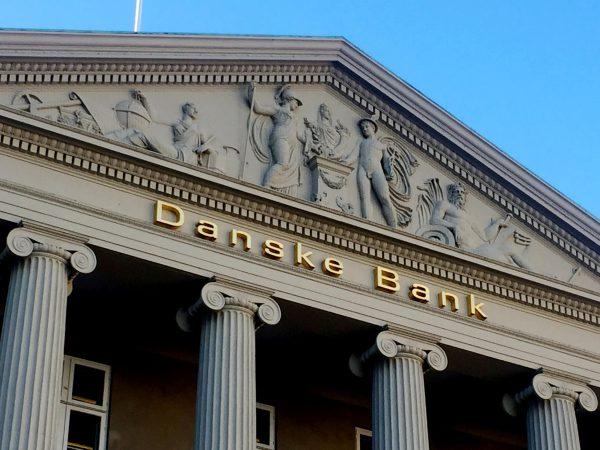 The Danske Bank building in Copenhagen, Denmark, on Sept. 27, 2018. (Jacob Gronholt-Pedersen/File Photo/Reuters)