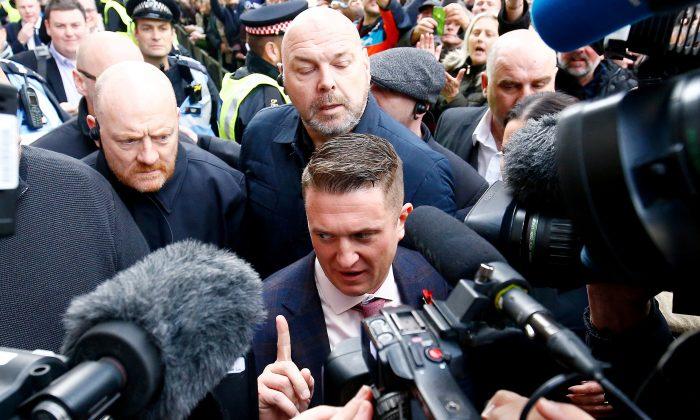British Activist Tommy Robinson Not Granted Visa in Time for Washington Visit