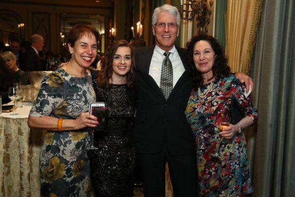 Claire Mysko (2nd L) attends the National Eating Disorders Association Annual Gala 2018 at The Pierre Hotel on May 16, 2018 in New York City. (Courtesy of the National Eating Disorders Association)