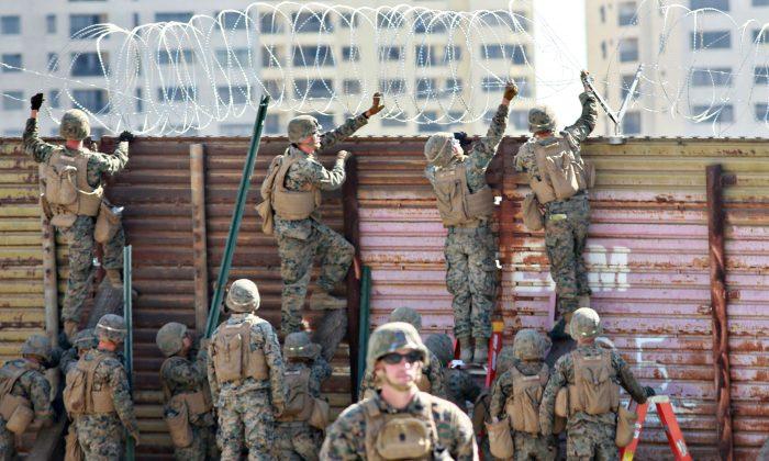 U.S. Troop Levels at Mexico Border Likely at Peak: Commander