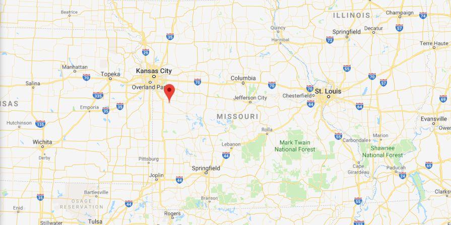 The Garden City Police Department of Missouri said on Nov. 14 that the entire town’s police force has been laid off, effective immediately. (Google Maps)