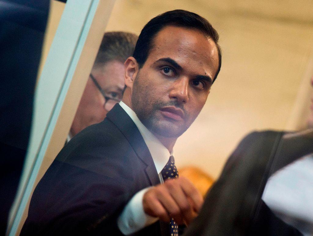 Former foreign policy advisor to US President Donald Trump's election campaign, George Papadopoulos goes through security at the US District Court for his sentencing in Washington on Sept. 7, 2018. (Andrew Caballero-Reynolds/AFP/Getty Images)