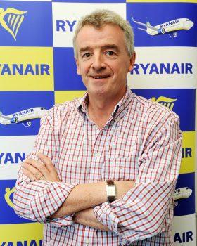 Ryanair CEO Michael O’Leary will not rule-out further base closures. (Courtesy Ryanair)