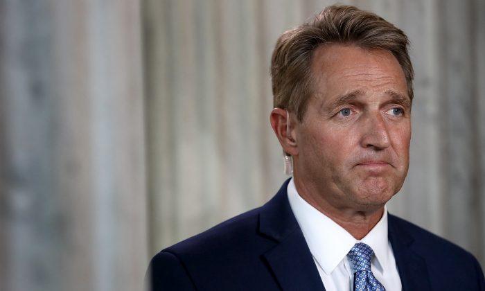 Flake Threatens to Block Judicial Nominees Unless Senate Votes on Bill to Protect Mueller Probe
