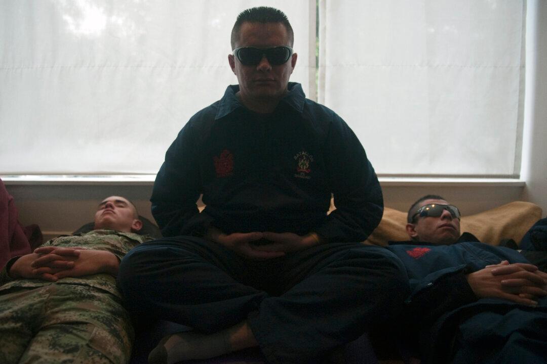 Meditation Helps Vets With Post-Traumatic Stress Disorder