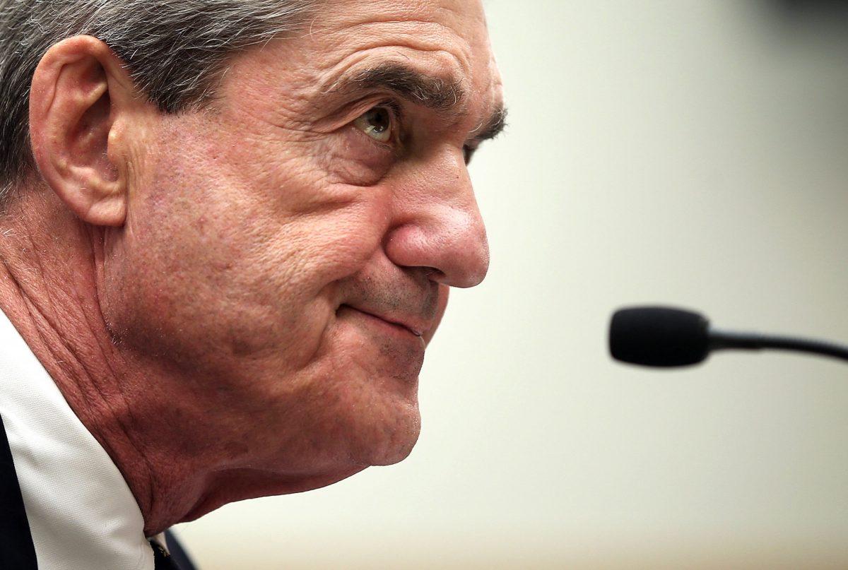 Federal Bureau of Investigation Director Robert Mueller testifies during a hearing before the House Judiciary Committee June 13, 2013, on Capitol Hill in Washington. Mueller testified on the oversight of the FBI. (Photo by Alex Wong/Getty Images)