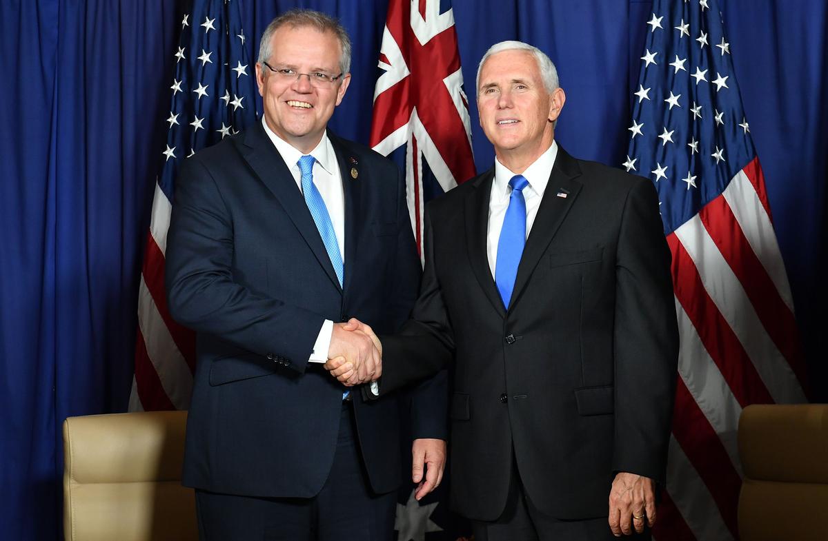 US Joins Australian Plan to Develop New Pacific Naval Base