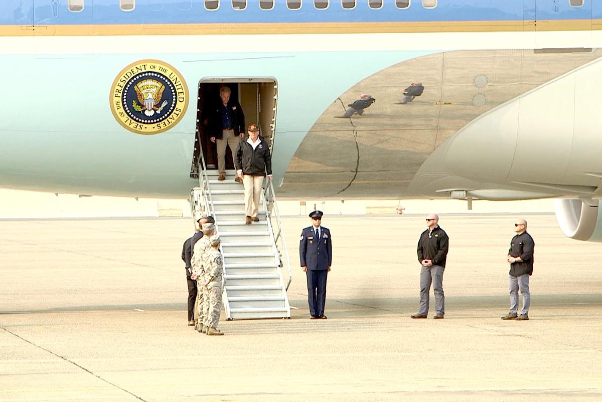 Trump in Northern California to Visit the Areas Destroyed by Camp Fire