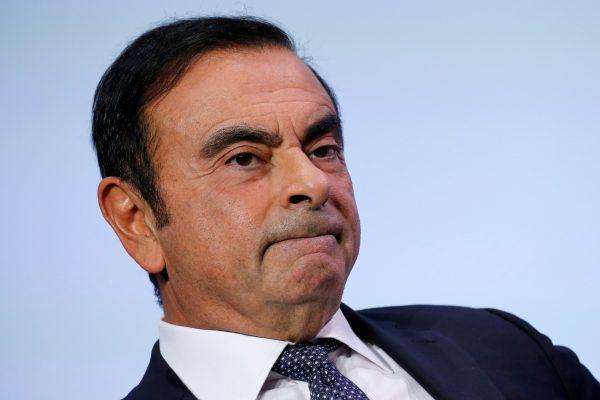 Carlos Ghosn, chairman and CEO of the Renault-Nissan-Mitsubishi Alliance, attends the Tomorrow In Motion event on the eve of press day at the Paris Auto Show, in Paris, France, on Oct. 1, 2018. (Regis Duvignau/Reuters)