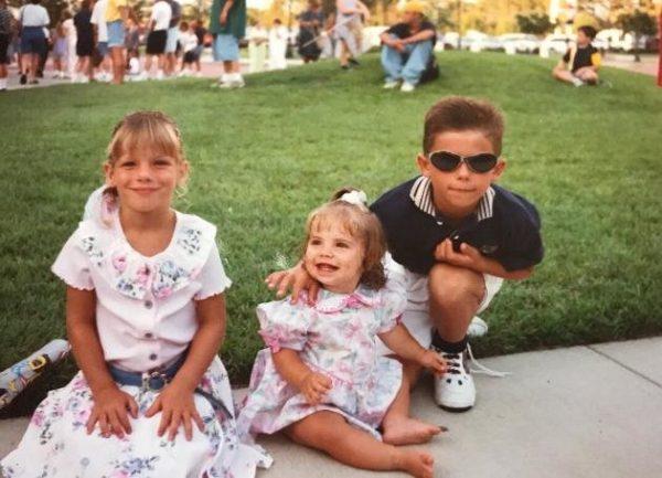 The Bornsteins’ three children, Taylor, Tana, and Tyler, when they were young. (Courtesy of Shelly Bornstein)