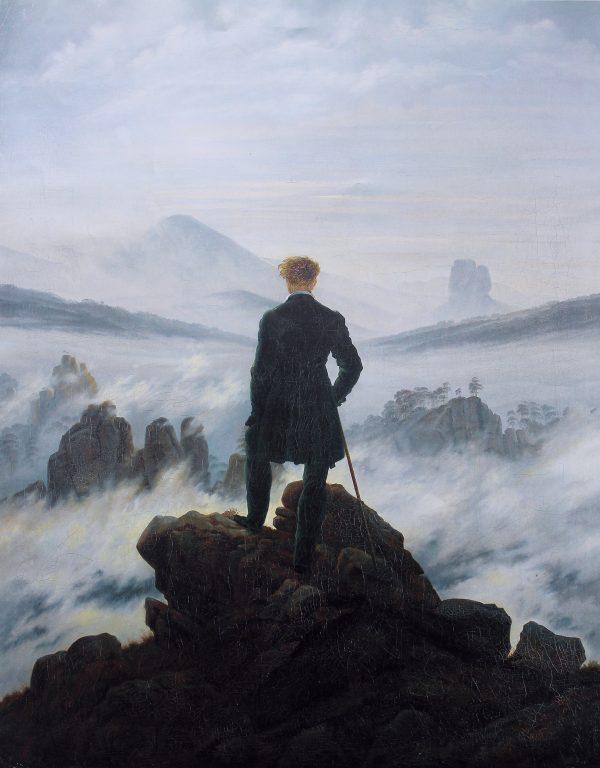 Caspar David Friedrich’s ‘Wanderer Above the Sea of Fog.’ (Public Domain)