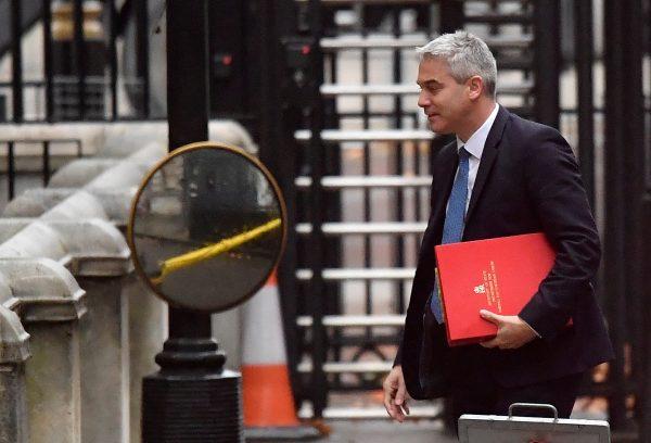 Britain's new Secretary of State for Exiting the European Union Stephen Barclay arrives in Downing Street, on Nov. 20, 2018. (Toby Melville/Reuters)