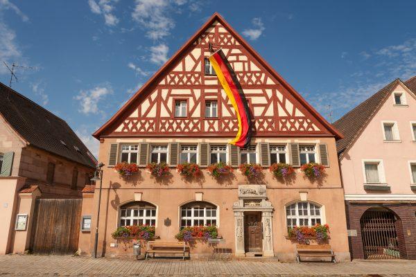 A townhouse from the mid 17th century in Roth, Germany, in this file photo. (Michael von Aichberger/Shutterstock)