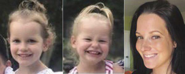 Left to right: Bella Watts, Celeste Watts, and Shanann Watts. (Colorado Bureau of Investigation via AP)