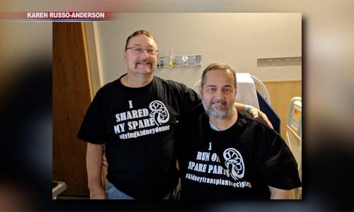 Retired Sergeant Receives a Kidney Donation From His Coworker