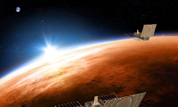 Big Test Coming up for Tiny Satellites Trailing Mars Lander