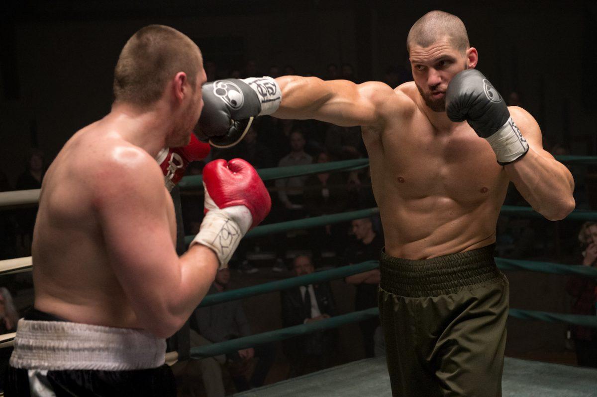 Florian Munteanu stars as Viktor Drago (R) in “Creed II,” a Metro Goldwyn Mayer Pictures and Warner Bros. Pictures film. (Metro Goldwyn Mayer Pictures/Warner Bros. Pictures)