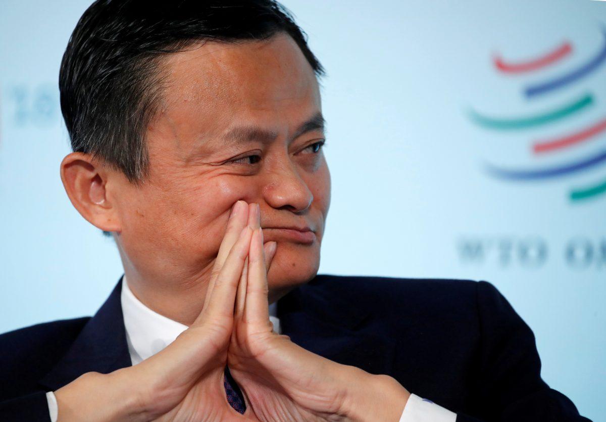 Alibaba Group co-founder and former Chairman Jack Ma attends the World Trade Organization (WTO) Forum "Trade 2030" in Geneva, Switzerland, on Oct. 2, 2018. (Denis Balibouse/Reuters)
