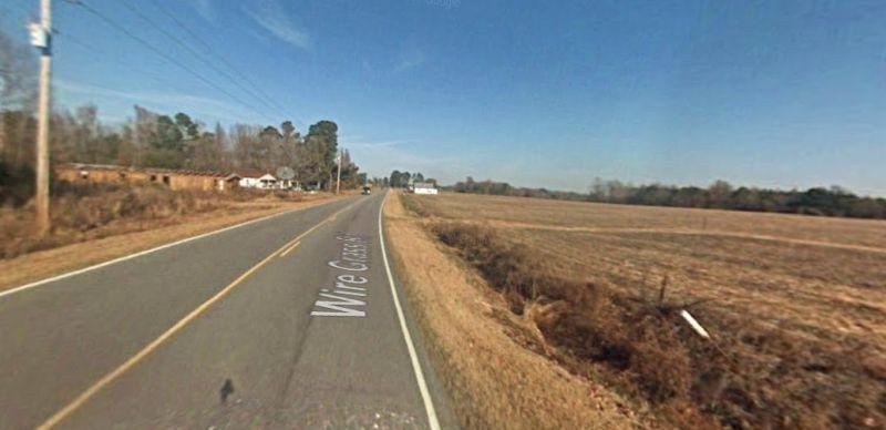 The remains were found near Wire Grass Road in Robeson County on Nov. 27, the FBI said (Google Street View)