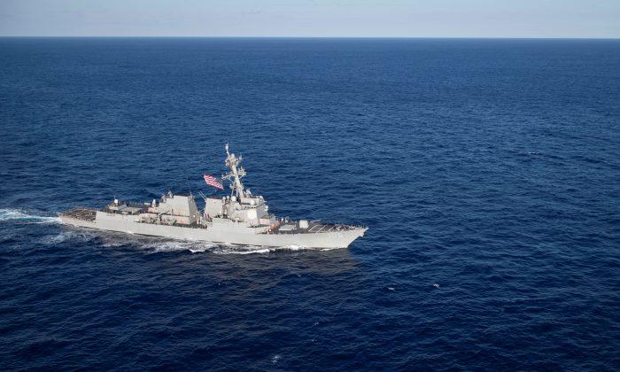 Two US Navy Ships Pass Through Taiwan Strait, Opposing China