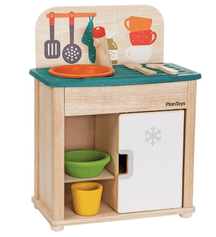 Sink and Fridge. (Courtesy of Plan Toys)